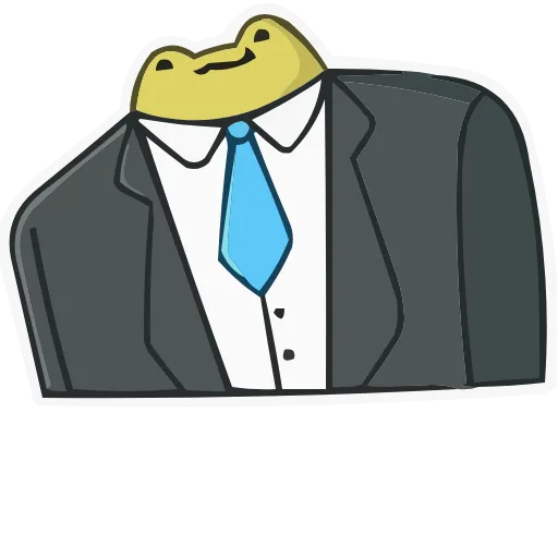 👔 Эмодзи «Frog Mix» для Telegram
