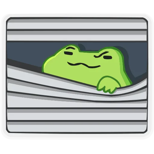 👀 Эмодзи «Frog Mix» для Telegram