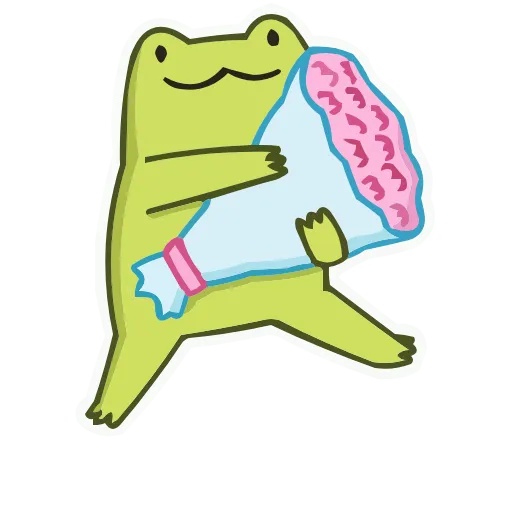 💐 Эмодзи «Frog Mix» для Telegram