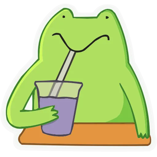 🧃 Эмодзи «Frog Mix» для Telegram