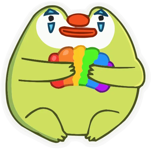 🤡 Эмодзи «Frog Mix» для Telegram