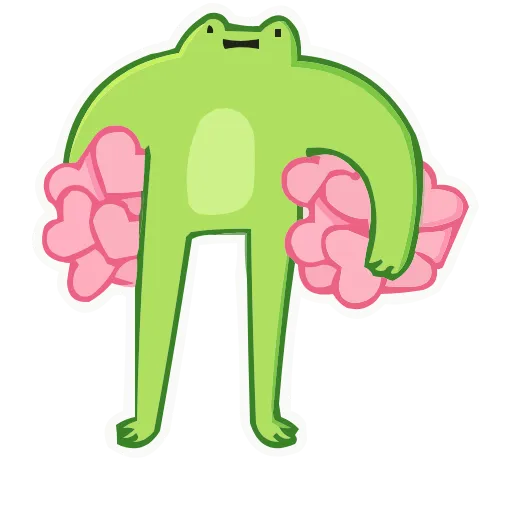 🥰 Эмодзи «Frog Mix» для Telegram