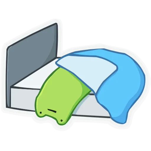 🛌 Эмодзи «Frog Mix» для Telegram