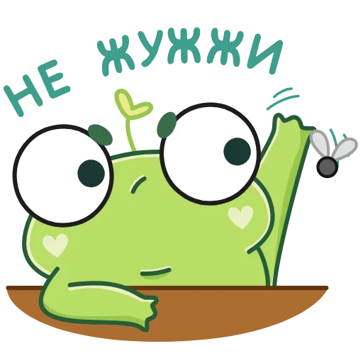 😠 Эмодзи «Лягуш Пип» для Telegram