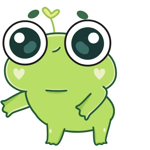 🐸 Эмодзи «Лягуш Пип» для Telegram
