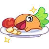 🥕 Эмодзи «Лягушонок Ик» для Telegram