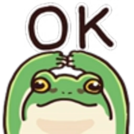 🆗 Эмодзи «Frog» для Telegram