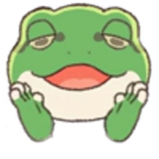 Эмодзи Frog для Telegram — скачать