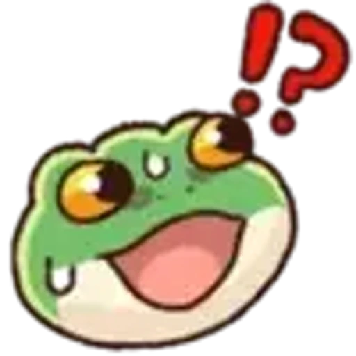 ⁉️ Эмодзи «Frog» для Telegram