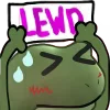 🥵 Эмодзи «😐 Worry frog emoji - Тревожный лягушонок» для Telegram