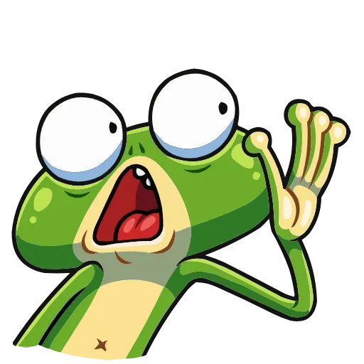 🦻 Эмодзи «Лягуш и Квакуша» для Telegram