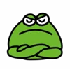 😤 Эмодзи «🙂 Frogs emoji - лягушки» для Telegram