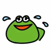 😅 Эмодзи «🙂 Frogs emoji - лягушки» для Telegram