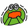 😱 Эмодзи «🙂 Frogs emoji - лягушки» для Telegram