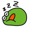 😴 Эмодзи «🙂 Frogs emoji - лягушки» для Telegram