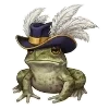 🐸 Эмодзи «Frogs In Hats» для Telegram