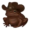 🤠 Эмодзи «Frogs In Hats» для Telegram