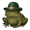 🐸 Эмодзи «Frogs In Hats» для Telegram