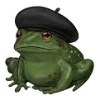 🐸 Эмодзи «Frogs In Hats» для Telegram