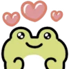 😍 Эмодзи «Frogs» для Telegram