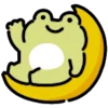 😴 Эмодзи «Frogs» для Telegram