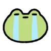 😭 Эмодзи «Frogs» для Telegram