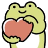 ❤️ Эмодзи «Frogs» для Telegram