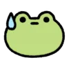 😓 Эмодзи «Frogs» для Telegram