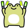 🥳 Эмодзи «Frogs» для Telegram