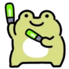 Стикерпак Frogs для Telegram