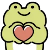 🫶 Эмодзи «Frogs» для Telegram