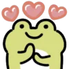 🥰 Эмодзи «Frogs» для Telegram
