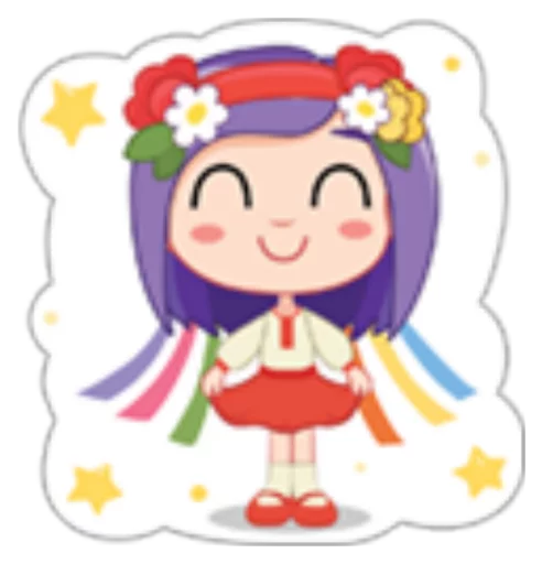 👩 Стикер «From Viber» для Telegram