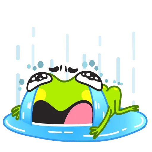 😭 Эмодзи «Fromg» для Telegram