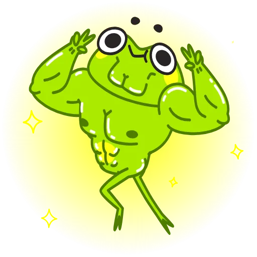 💪 Эмодзи «Fromg» для Telegram