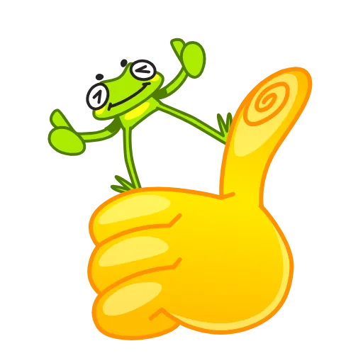 👍 Эмодзи «Fromg» для Telegram