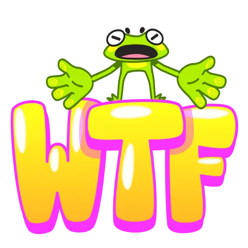 😠 Эмодзи «Fromg» для Telegram