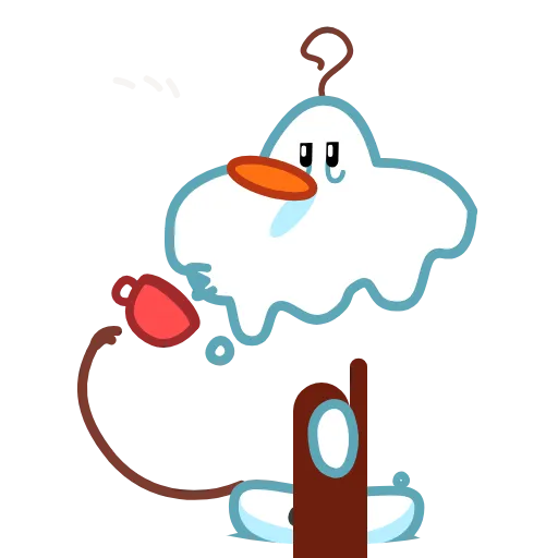 😞 Стикер «Snowman» для Telegram