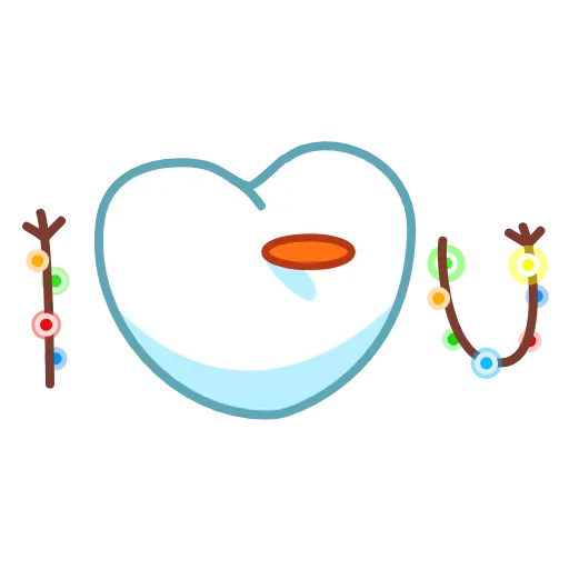 😍 Стикер «Snowman» для Telegram