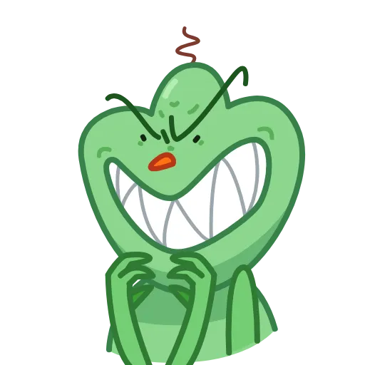😈 Стикер «Snowman» для Telegram