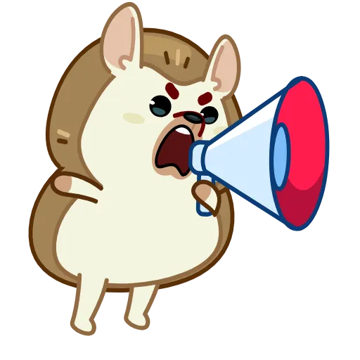 📢 Эмодзи «Анимированный набор эмоджи с ёжиком Фуфиком из ВК» для Telegram