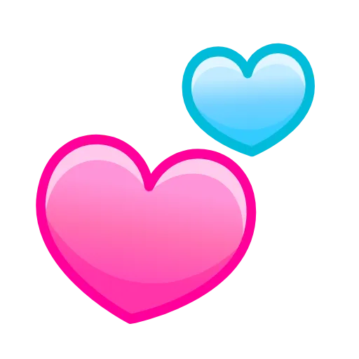 ❤️ Эмодзи «Фуксиана - эмодзи цвета фуксия» для Telegram