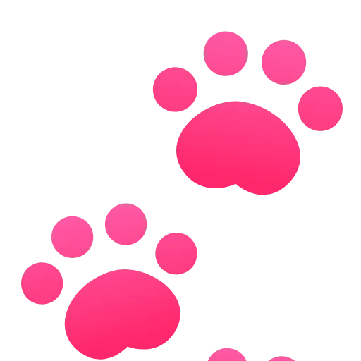 🐾 Эмодзи «Фуксиана - эмодзи цвета фуксия» для Telegram