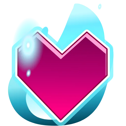 ❤️ Эмодзи «Фуксиана - эмодзи цвета фуксия» для Telegram