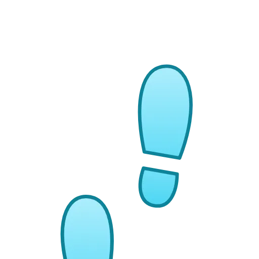 👣 Эмодзи «Фуксиана - эмодзи цвета фуксия» для Telegram