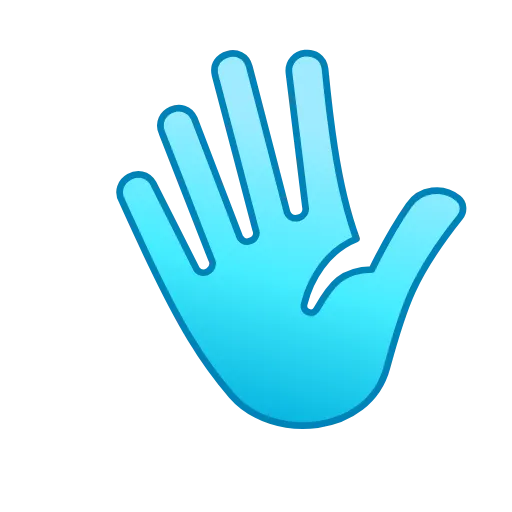 👋 Эмодзи «Фуксиана - эмодзи цвета фуксия» для Telegram