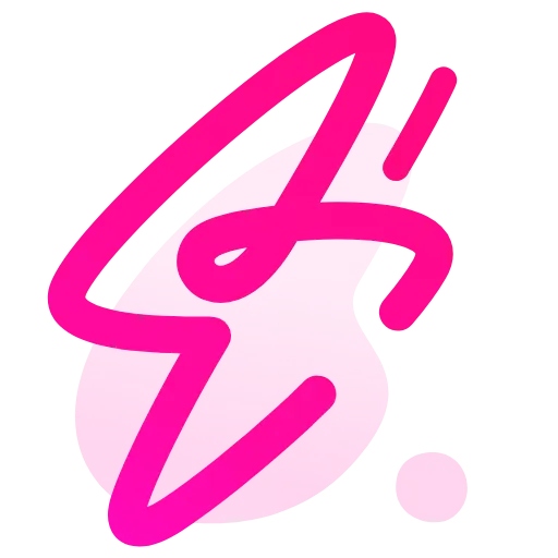 ⚡️ Эмодзи «Фуксиана-3 - розово-голубые эмодзи» для Telegram