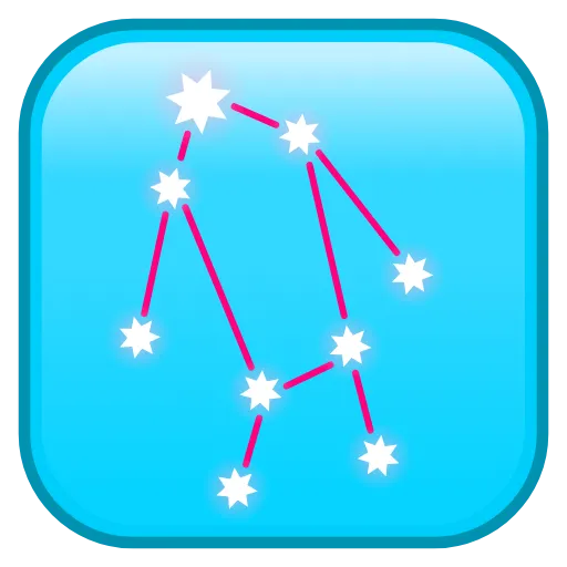 Стикерпак Фуксиана-3 - розово-голубые эмодзи для Telegram