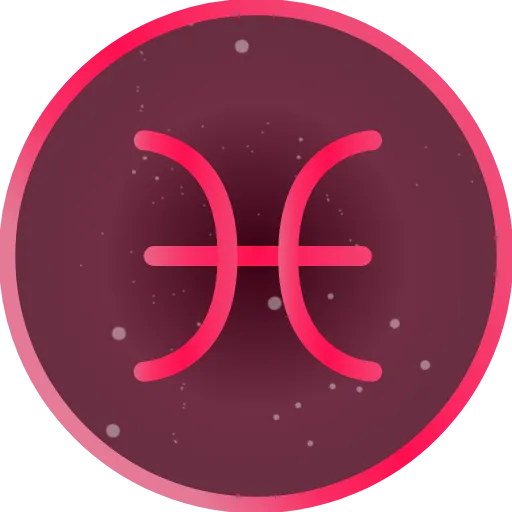 ♓️ Эмодзи «Фуксиана-3 - розово-голубые эмодзи» для Telegram