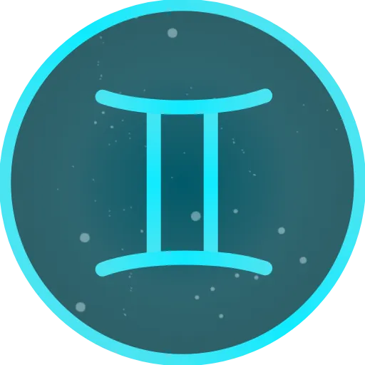 ♊️ Эмодзи «Фуксиана-3 - розово-голубые эмодзи» для Telegram